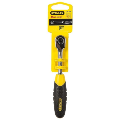 Тріскачка Stanley MicroTough, 1/4&quot;, L143 мм (4-85-576)
