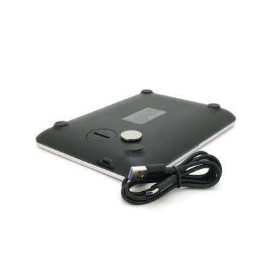 Зарядний пристрій Voltronic 4-in-1 Wireless Charging Station Smartphone + Watch + Earbuds black silver (BZ/R-11)