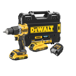 Шуруповерт DeWALT ударний XR Li-Ion 18 В 2 Ач, 68 Нм, 0-450/0-1650 об/хв, TSTAK (DCD100YD2T)