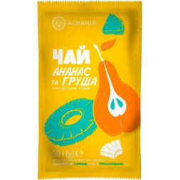 Чай Асканія Ананас та груша концентрований в саше 50 г (as.08-176)