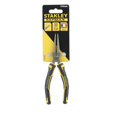 Плоскогубці Stanley круглогубці FatMax, L=165 мм (0-84-496)