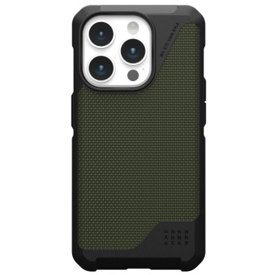 Чохол до мобільного телефона UAG Apple iPhone 15 Pro Metropolis LT Magsafe, Kevlar Olive (114277113972)