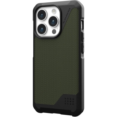 Чохол до мобільного телефона UAG Apple iPhone 15 Pro Metropolis LT Magsafe, Kevlar Olive (114277113972)