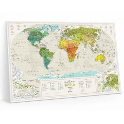 Скретч карта 1DEA.me Travel Map Geography World (13029)