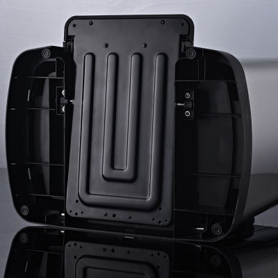 Контейнер для сміття JAH з педаллю і внутрішнім відром срібний металік 30 л (6311)