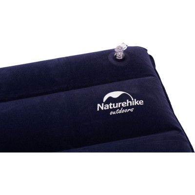 Туристична подушка Naturehike Square Inflatable NH18F018-Z темно-блакитна (6975641885504)