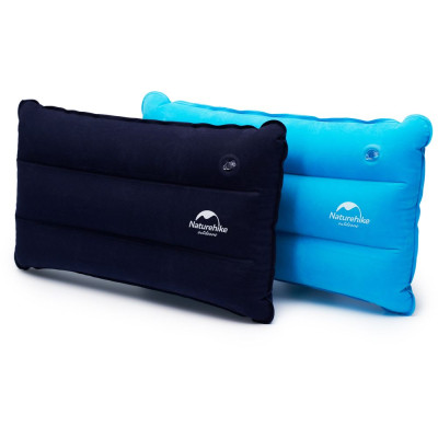 Туристична подушка Naturehike Square Inflatable NH18F018-Z темно-блакитна (6975641885504)