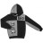 Кофта дитяча Breeze з капюшоном (13814-128B-black)
