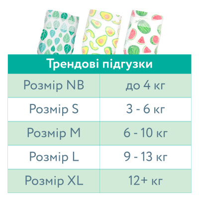 Підгузки Offspring розмір S, 3-6 кг, 3 шт. (DP-OI-FTT-S3P)