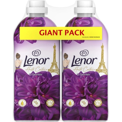 Кондиціонер для білизни Lenor Висока мода Жаданий 2 x 1200 мл (8700216326742)