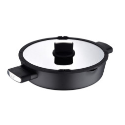 Сотейник Bergner Ion з кришкою 3.37 л (BG-35803-BK)