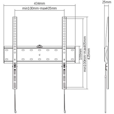 Кронштейн Gembird WM-55F-02