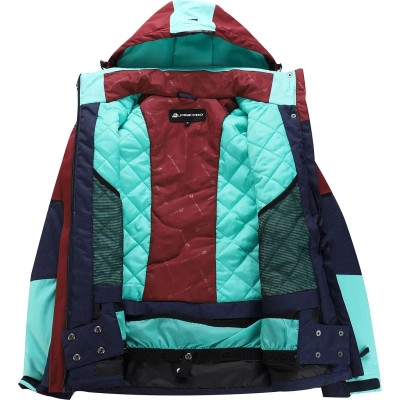 Куртка Alpine Pro Malefa LJCY546 547 бірюзовий/синій S (007.016.0299)