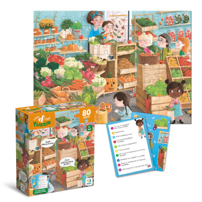 Пазл DoDo Шукай та знаходь Дарунки осені, 80 елементів (300666)