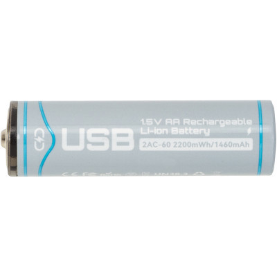 Акумулятор Beston AA USB Type-C 1460mAh 1.5V Li-ion * 4 (2AC-60/AA620265)
