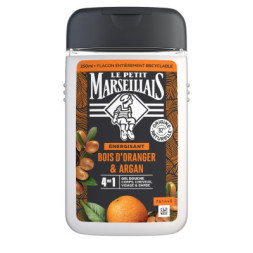 Гель для душу Le Petit Marseillais Апельсинове дерево й аргана 250 мл (3574661193649/3574661701431)