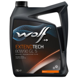 Трансмісійна олива Wolf EXTENDTECH 80W90 GL 5 5л (8304507)