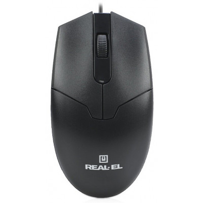 Мишка REAL-EL RM-208 USB Black