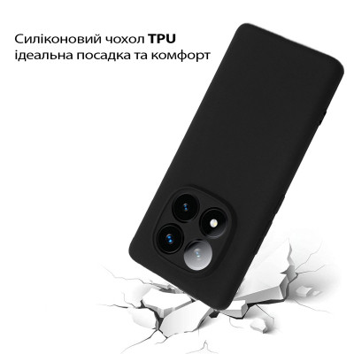 Чохол до мобільного телефона BeCover Poco X7 Black (713777)