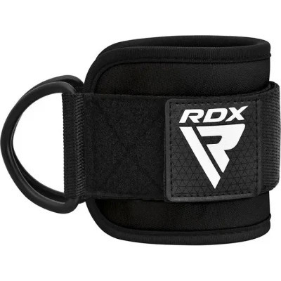 Манжета для тяги RDX A4 Gym Ankle Pro Black Pair (WAN-A4B-P)
