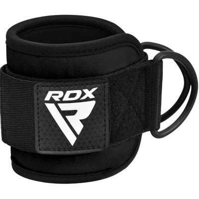Манжета для тяги RDX A4 Gym Ankle Pro Black Pair (WAN-A4B-P)