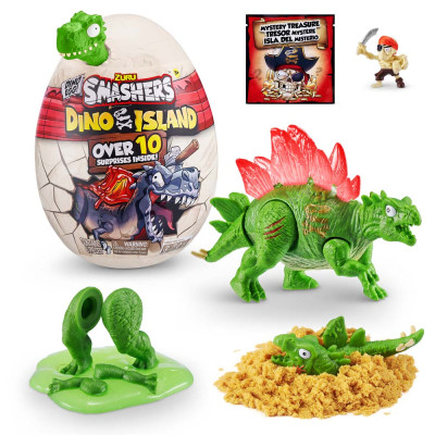 Ігровий набір Smashers Mini Dino Island з аксесуарами-D (Смешерс Міні Діно Айленд) (7486D)
