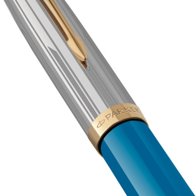Ручка кулькова Parker 51 Premium Turquoise GT BP (56 432)