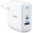 Зарядний пристрій Anker PowerPort+ Atom III 45W USB-C+15W USB-A (White) (A2322G21)