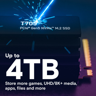 Накопичувач SSD M.2 2280 2TB T705 with Heatsink Micron (CT2000T705SSD5)