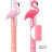 Ручка кулькова Yes Caribbean flamingo 0,7 мм синя (412003)