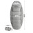 Спальний мішок Naturehike овальний PS200 NH20MSD03 правий, сірий (6927595775868)