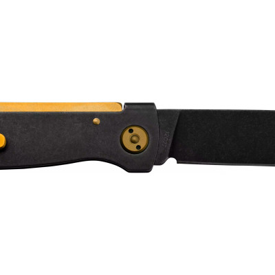Ніж Boker Plus Atlas Black Stonewash Brass (01BO859)