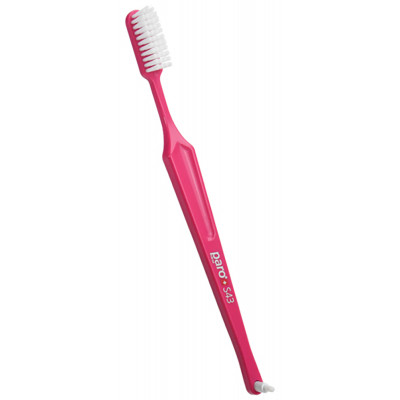 Зубна щітка Paro Swiss S43 м&#039;яка рожева (7610458007099-pink)