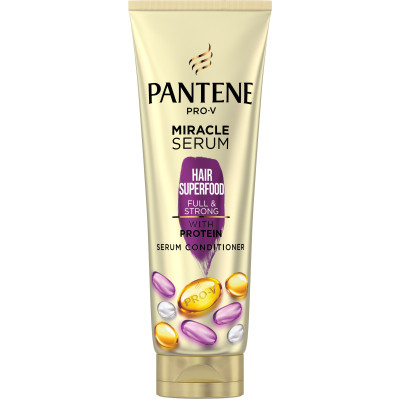 Кондиціонер для волосся Pantene Pro-V Miracle Serum Поживний коктейль Об&#039;ємне та міцне 200 мл (8001090856005)