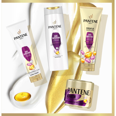 Кондиціонер для волосся Pantene Pro-V Miracle Serum Поживний коктейль Об&#039;ємне та міцне 200 мл (8001090856005)