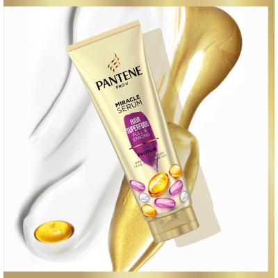 Кондиціонер для волосся Pantene Pro-V Miracle Serum Поживний коктейль Об&#039;ємне та міцне 200 мл (8001090856005)