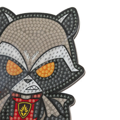 Набір для творчості Crystal Art Єнот Ракета (CAFGR-MCU012)