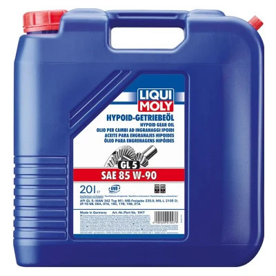 Трансмиссионное масло Liqui Moly HYPOID-GETRIEBEOIL GL5 85W-90 20л (1047)
