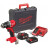 Шуруповерт Milwaukee ударний М18 BLPDRC-422С, 60Нм, 2Ah+4Ah, кейс (4933492825)