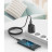 Дата кабель USB 2.0 AM to USB-C 1.0m braided black XO (NB235_C_Black)