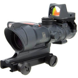 Оптичний приціл Trijicon ACOG 4x32 BAC + коліматорний RMR 3.25 МОА Grey (TA31-D-100568)