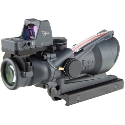 Оптичний приціл Trijicon ACOG 4x32 BAC + коліматорний RMR 3.25 МОА Grey (TA31-D-100568)