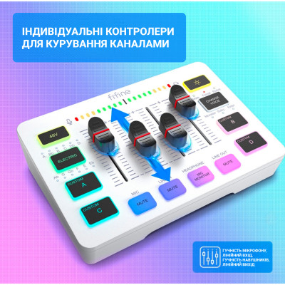Мікшерний пульт Fifine SC3W