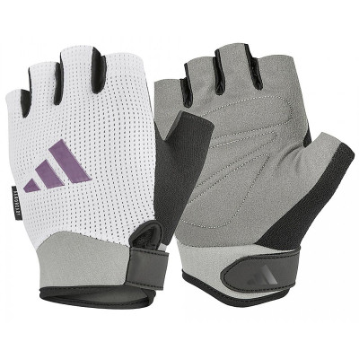 Рукавички для фітнесу Adidas Performance Women&#039;s Gloves ADGB-13255 білий, сірий L (885652019088)