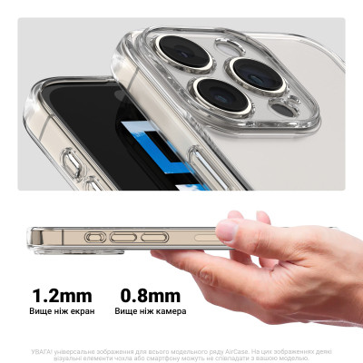 Чохол до мобільного телефона Armorstandart Air Xiaomi Redmi Note 14S 4G Camera cover Clear (ARM82026)