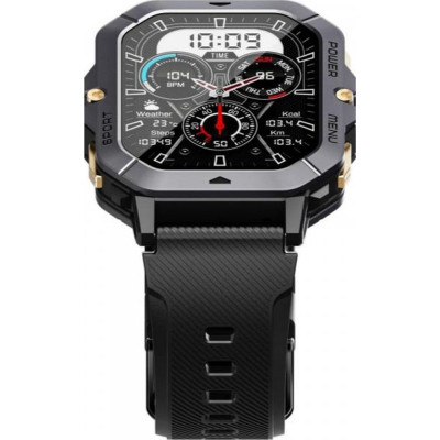 Смарт-годинник OUKITEL BT101 Black (6931940739825)