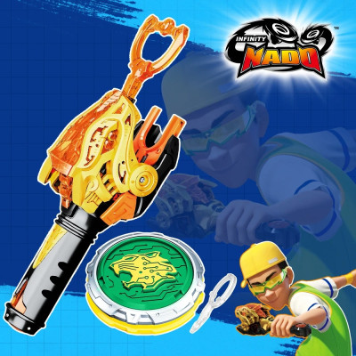 Дзига Infinity Nado VI серія Starter Pack Lighting Leopard Сліпучий Леопард (EU654114)