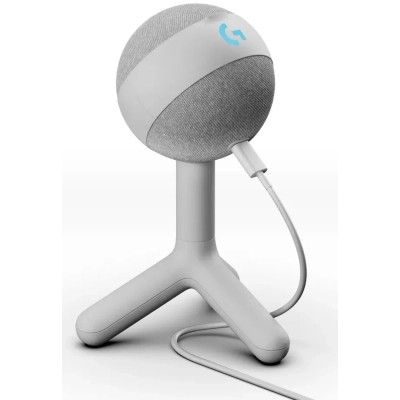 Мікрофон Logitech G Yeti Orb RGB Gaming Mic with Lightsync Off-White (988-000558)