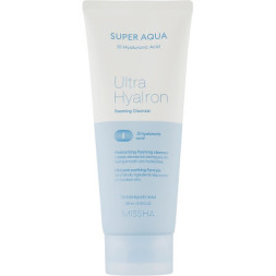 Пінка для вмивання Missha Super Aqua Ultra Hyalron Cleansing Foam 200 мл (8809643507226)