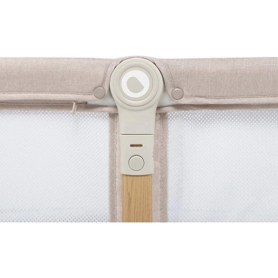 Ліжечко Lionelo приставна Malin Evo BEIGE NATURAL (LO-MALIN EVO BEIGE NATURAL)